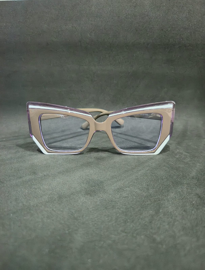 Armação de Óculos de Grau Gatinho em Acetato Italiano